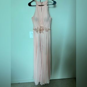 Light pink gown